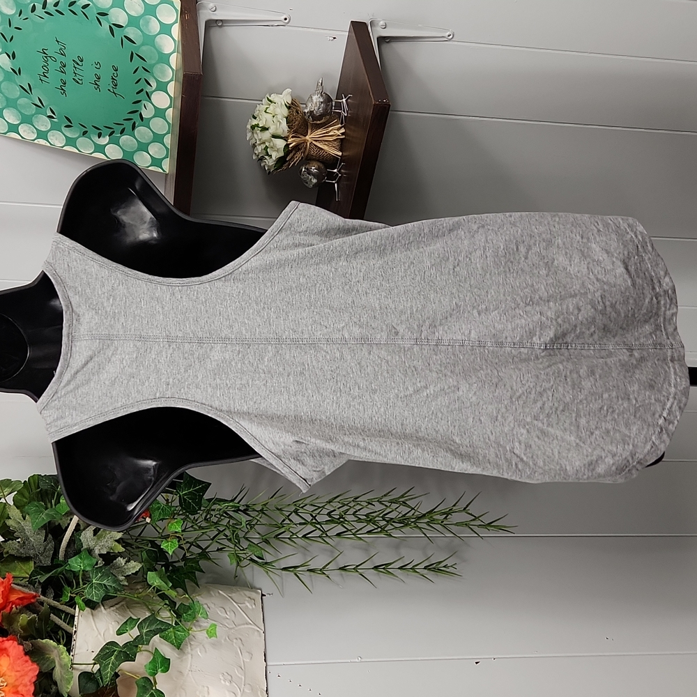 Tezo Racerback Gray Tank - Picture 7 of 10
